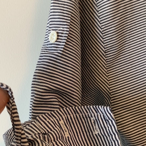 J. Crew Striped Pull Over Shirt Size 0 - Picture 9 of 17
